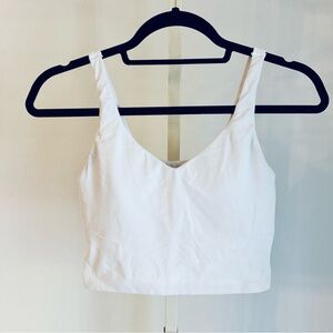 OFFLINE by Aerie Built in Support Sports bra, Off-white Small